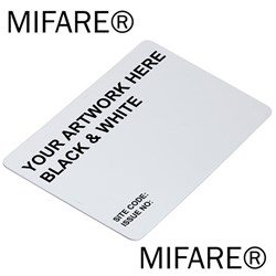 ACSS BLANK MIFARE ISO CARD B & W PRINT 1 SIDE