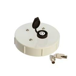 ADI  PVC 100mm LOCKABLE CAP RETROFIT 2 inc. RING