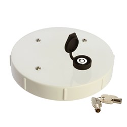 ADI  PVC 150mm LOCKABLE CAP RETROFIT 2 inc. RING