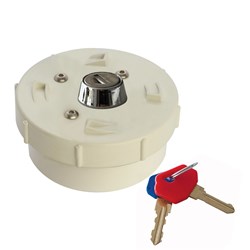 ADI PVC 90mm Lockable Cap to suit Lock Focus RV Range Retrofit Kit 1 including Couplng