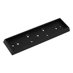 FSH Maglock Armature Plate Bracket, Black, to suit FEM4300M-BLK - AMAB4300-BLK