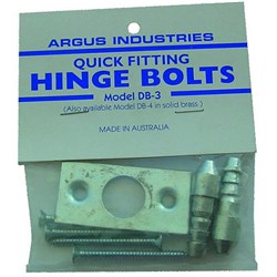 ARGUS HINGE BOLT  DB-3QUICK FIT 2 PIECE SET