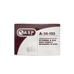 ASP KEYING KIT A36-103 HYUNDAI KIA