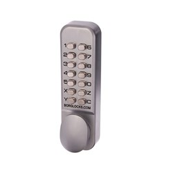 Borg Part 2000 Series Knob Keypad Satin Chrome - BL2000KSCNEW