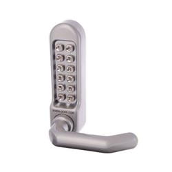 Borg Part 5000 Series Lever Keypad Satin Chrome - BL5000KSC