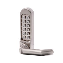 Borg Part 5000 Series Lever Keypad Satin Stainless - BL5000KSS