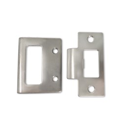 Borg Spare Part for BL4409 Slam Latch Strike Kit Silver - BLS09RIMSTRIKE