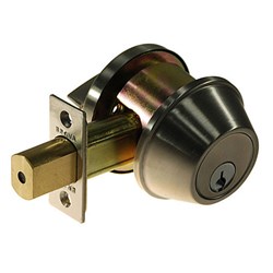 BRAVA Metro Deadbolt 60mm Backset Single Cylinder Satin Stainless Steel - BP200LISSS