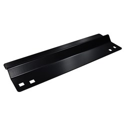 BDS Blocker Plate Blank without Cutout Zinc Plated Black Powdercoat - BP6860BBLK