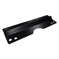 BDS Blocker Plate for Entrance Set Zinc Plated Black Powdercoat - BP6860EBLK