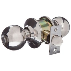 BRAVA Urban Cylindrical Entrance Knob Set LW4 Profile KD with Adjustable 60/70mm Backset Polished Stainless Steel - BRC3300B