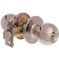 BRAVA Urban Tiebolt Privacy Knob Set Adjustable 60/70mm Backset Polished Stainless Steel - BRT3310B