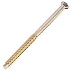 BRAVA Urban Spare Part Extended Screw for Single Cylinder Deadbolt to suit Door Thickness 51-54mm Polished Brass - BRUD03552PB