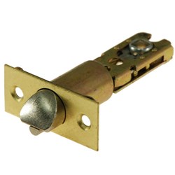 BRAVA Urban Spare Part Tiebolt Deadlatch Adjustable 60/70mm Backset Polished Brass - BRULATCHPB