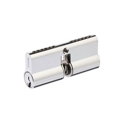 BRAVA Urban Trilock Cylinder LW5 Profile KD Chrome Plate - BRUTRILOCKLW5CP