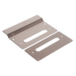 BDS Blocker Plate Set for Plate Furniture and 60mm Backset Mortice Lock 179x120 75mm SS - BPCL3570