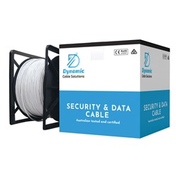 Dynamic Cable Solutions 4 Core 14/0.20 - 300m Box White