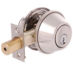 BRAVA Urban Deadbolt Double Cylinder LW4 Profile KD Polished Stainless Steel - D332B