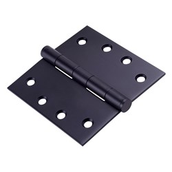 dormakaba Butt Hinge Fixed Pin 100x100x2.5mm Black Electroplated- DKH100100FPBEP 9400000017884
