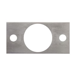 DORMA KEEPER PLATE STD 2902 suit FLUSH BOLT SSS