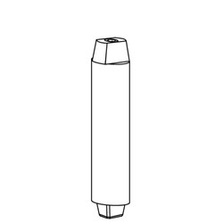 DORMA SPINDLE INSERT 45MM suit BTS