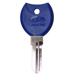 Doric DS603 Key Blank for 6 Wafer Doric Cylinders with Blue Plastic Head Pack of 10 - DS603 9018909
