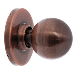 BRAVA Metro EA Series Dummy Knob with Bolt Through Fixings Antique Copper - EA3775AC