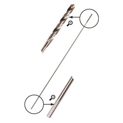 MORRIS LONG DRILLS TWIST DRILL 10x300mm ET10300
