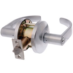 BRAVA Metro EV Series Institution Lever Set Clutching 70mm Backset Satin Chrome - EV8061SC70