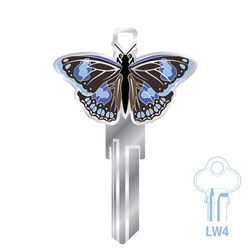 CMS 3D KEY LW4 BUTTERFLY BLU