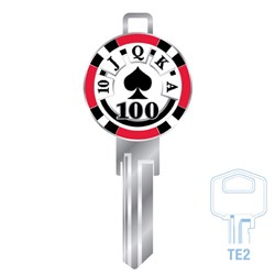 CMS 3D KEY TE2 CASINO CHIP