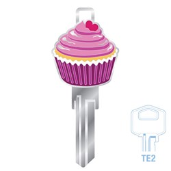 CMS 3D KEY TE2 CUPCAKE PINK