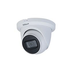 Dahua Lite Series 5MP Eyeball HDCVI Camera with 2.8mm Fixed Lens, Starlight Technology and Power-Over-Coax, IP67 - DH-HAC-HDW1500TMQP-A-0280B-S3
