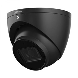 Dahua WizSense Series 6MP Black Eyeball Network Camera with 2.8mm Fixed Lens, IP67 - DH-IPC-HDW3666EMP-S-AUS-BLK