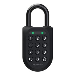 Igloohome Smart Padlock with Bluetooth and PIN, Commercial Grade, IP68 Rating - SP2E