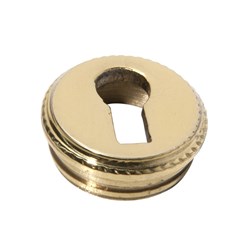 JACKSONS ESCUTCHEON "E" PB PUSH IN ROUND