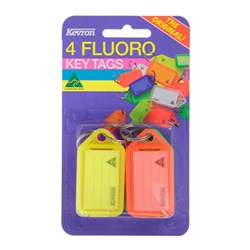 KEVRON CLICKTAG ID38 FLURO MIX'D Pkt=4