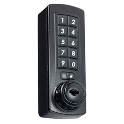 Lock Focus 3700 Gemini Digital Cam Lock, Vertical Mount, Black