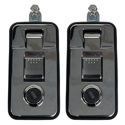 Lock Focus Mini Pop Lock Compression Latch Bright Chrome Box of 2 - A/2405/PH/3 X2