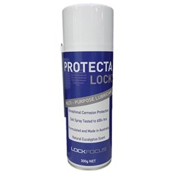 LOCK FOCUS PROTECTA LOCK LUBE SPRAY CAN 300 GRAMS