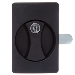 Lock Focus Plastic Pan Flush Handle with KA CL 001 (LW3 Profile) Barrel, Left Hand with F1 Cam - A/HF1A/CL/6L/-F1 001