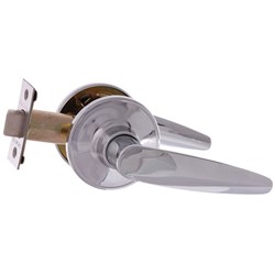 BRAVA Urban LH Series Tiebolt Passage Lever Set Adjustable 60/70mm Backset Chrome Plate LH203B -