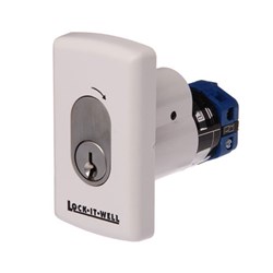 LIW KEY SWITCH OVAL 2 SPRING RETURN TO CENTRE