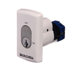LIW KEY SWITCH OVAL 4 ON/OFF KEY CAPTIVE AT ON