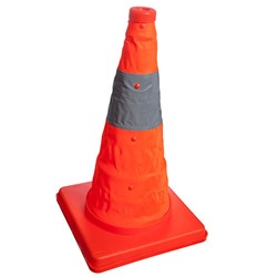 Lucky Line Collapse-A-Cone Traffic Cone with LED Pack of 1 - 87800