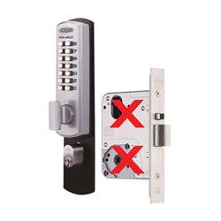 LOCKWOOD DX DIGITAL KIT KEY OVERRIDE 3772-DXKOKIT SC SUIT MKII **MORTICE LOCK SOLD SEPARATELY**