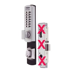 LOCKWOOD DX DIGITAL KIT  3782-DXKOKIT SC KEY OVERIDE