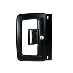 Lockwood Lw9 Patio Sliding Door Lock Internal Locking And External Locking With Universal Strike 5P Double Cylinder Black