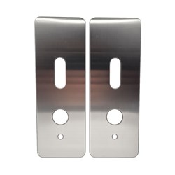 McGrath Locks Scar Plate to suit Albion and Windsor, 257 x 90 x 1.5mm, SS304, Packet of 2