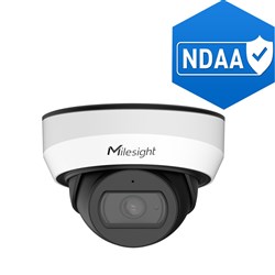 Milesight AI Mini Series 5MP Mini Dome Network Camera with 2.7-13.5mm Varifocal Lens, NDAA Compliant, IP67 and IK10 - MS-C5375-FPD